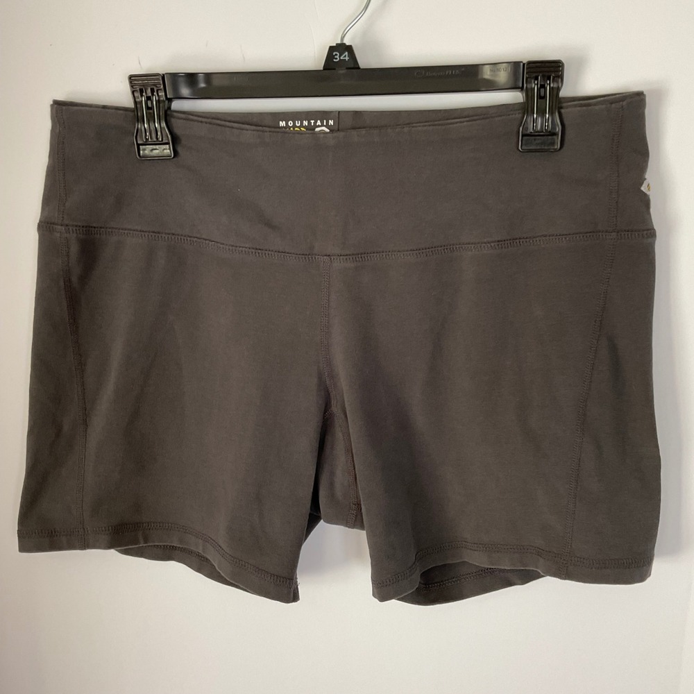 Mountain Hardwear Womens Medium Charcoal Gray Active Hiking Shorts OL1372 USA